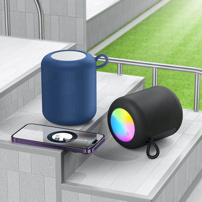 Портативна колонка HOCO HC30 Oceano BT speaker, 5W, Blue