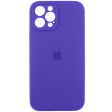 Чохол для смартфона Silicone Full Case AA Camera Protect for Apple iPhone 12 Pro 22,Dark Purple