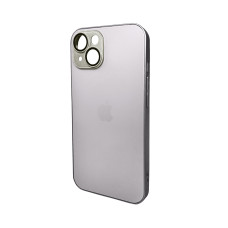 Чохол для смартфона AG Glass Matt Frame Color Logo for Apple iPhone 14 Titanium Grey
