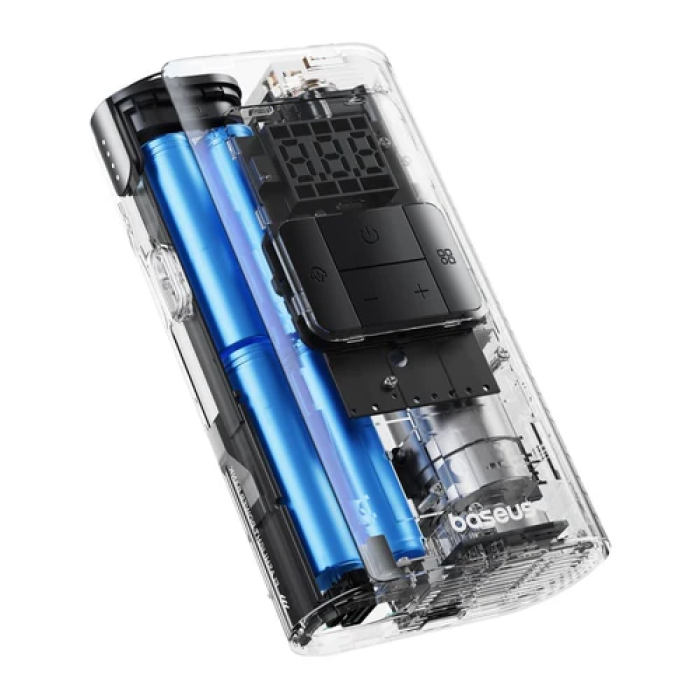 Автомобільний насос Baseus PrimeTrip VA1 Wired and Wireless 2-in-1 Tire Inflator Cosmic Black