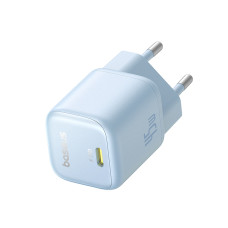 Мережевий зарядний пристрій Baseus PicoGo GaN Fast Charger 1C 45W EU Galaxy Blue