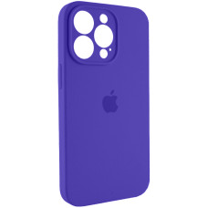 Чохол для смартфона Silicone Full Case AA Camera Protect for Apple iPhone 13 Pro 22,Dark Purple