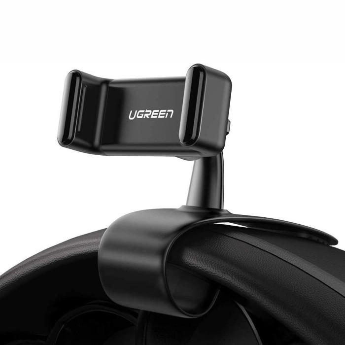 Автотримач для телефона UGREEN LP189 Dashboard Snap Clip Phone Holder Black