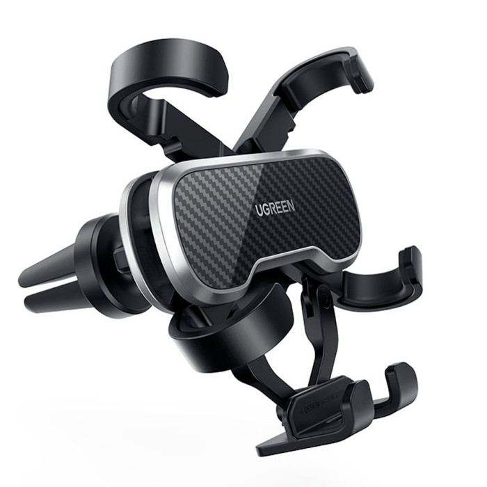 Автотримач для телефона UGREEN LP228 Gravity Drive Air Vent Car Mount Phone Holder Black