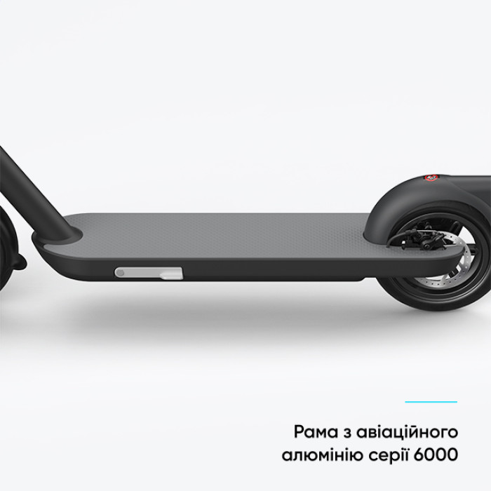 Електросамокат OKAI ES10-NEON Lite Black 9", 300(600)W, 7.8Ah, 30km, 25km\h, 20%, NFC, App,15kg
