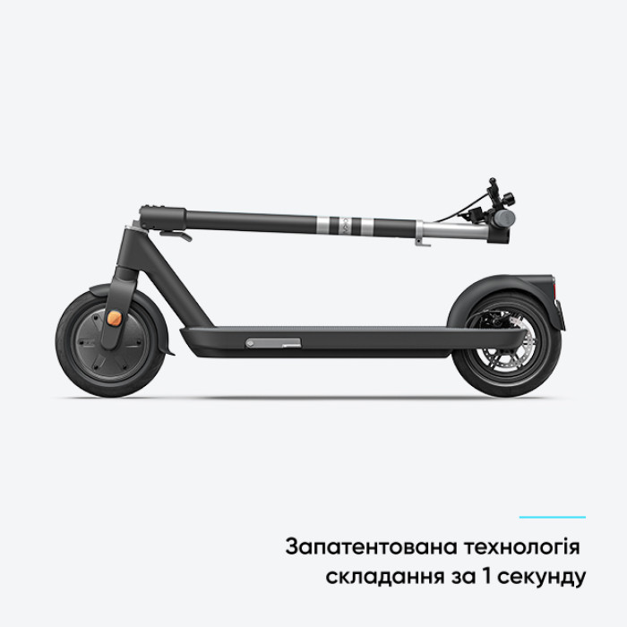 Електросамокат OKAI ES10-NEON Lite Black 9", 300(600)W, 7.8Ah, 30km, 25km\h, 20%, NFC, App,15kg