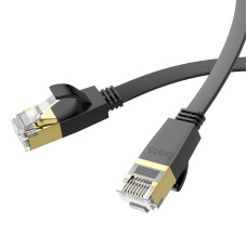 Мережевий кабель HOCO US07 General pure copper flat network cable(L=10M) Black