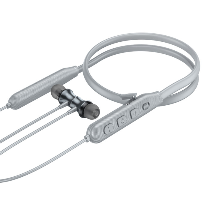 Бездротові спортивні навушники HOCO ES64 Easy Sound sports BT earphones Grey