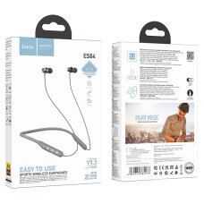 Бездротові спортивні навушники HOCO ES64 Easy Sound sports BT earphones Grey