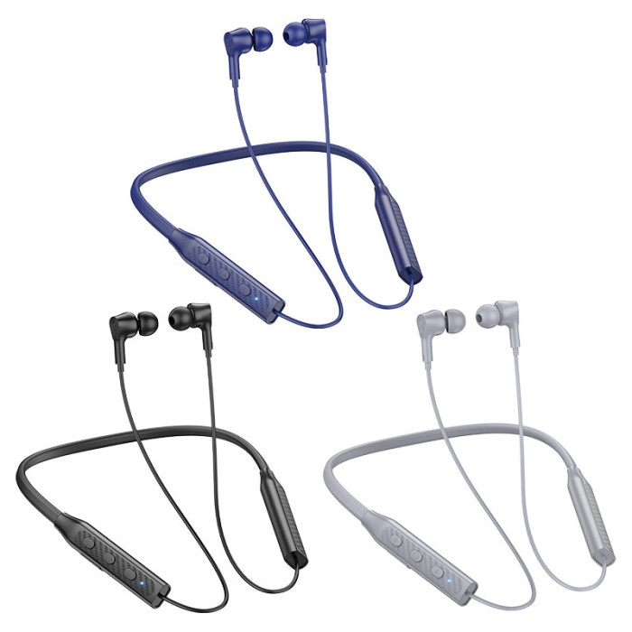 Бездротові спортивні навушники BOROFONE BE59 Rhythm neckband BT earphones Black