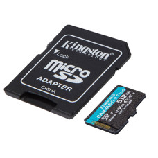 Карта пам'яті microSDXC (UHS-1 U3) Kingston Canvas Go! Plus 512Gb class 10 A2 V30 (R200MB/s, W-160MB/s) (adapter SD)