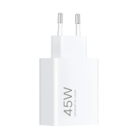 Мережевий зарядний пристрій Xiaomi Turbo Charging 45W White