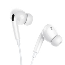 Навушники дротові BOROFONE BM100 Pro (3.5mm) White