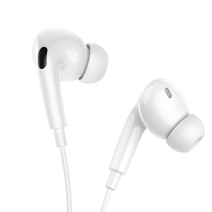 Навушники дротові BOROFONE BM100 Pro (3.5mm) White
