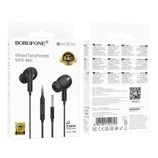 Навушники дротові BOROFONE BM100 Pro (3.5mm) Black