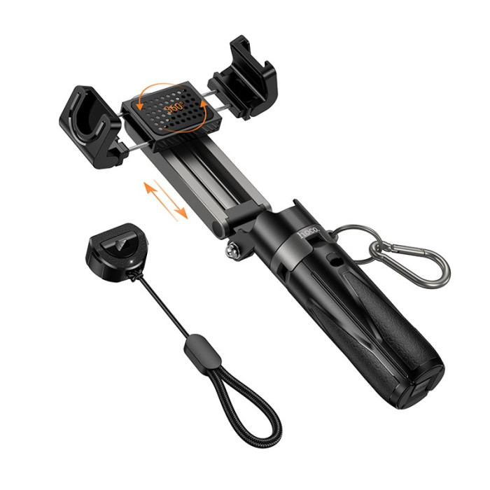 Селфі-трипод HOCO K27 Magic portable mini live broadcast stand (150cm) Black