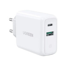 Мережевий зарядний пристрій UGREEN CD170 38W USB-C Wall Charger EU (White) (UGR-60468)