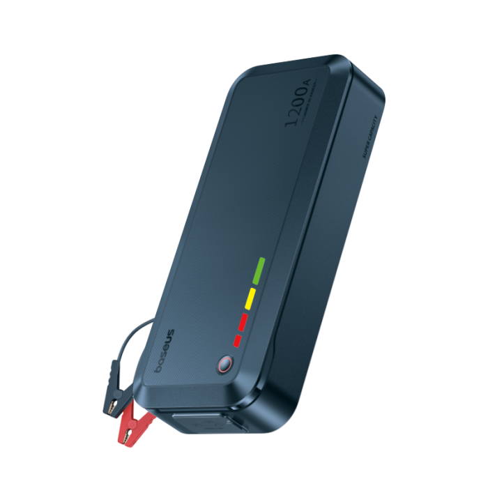 Автомобільний пуско-зарядний пристрій Baseus PrimeTrip VJ1 Supercapacitor Car Jump Starter 1200A Cosmic Black