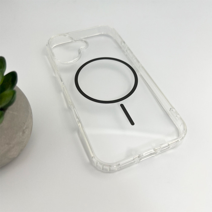 Чохол Cosmic Acrylic Thin Magnetic for Apple iPhone 16 Grey