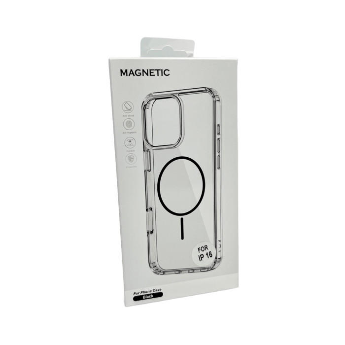 Чохол Cosmic Acrylic Thin Magnetic for Apple iPhone 16 Black