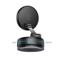 Автотримач для телефона HOCO H86 Dragon manual suction cup magnetic holder(universal)