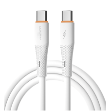 Кабель WUW-X225 Type-C to Type-C PD 65W white