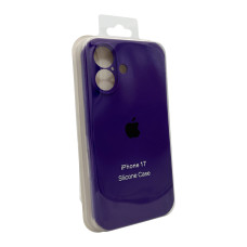 Чохол для смартфона Silicone Full Case AA Camera Protect for Apple iPhone 17 22,Dark Purple