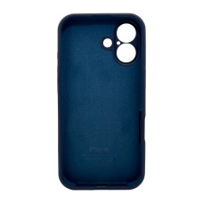 Чохол для смартфона Silicone Full Case AA Camera Protect for Apple iPhone 17 55,Mid Black