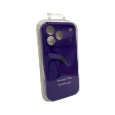 Чохол для смартфона Silicone Full Case AA Camera Protect for Apple iPhone 17 Pro 22,Dark Purple