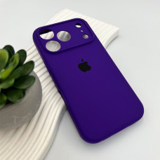 Чохол для смартфона Silicone Full Case AA Camera Protect for Apple iPhone 17 Pro 22,Dark Purple