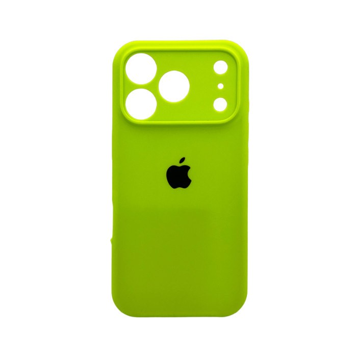 Чохол для смартфона Silicone Full Case AA Camera Protect for Apple iPhone 17 Pro 24,Shiny Green