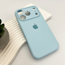 Чохол для смартфона Silicone Full Case AA Camera Protect for Apple iPhone 17 Pro 27,Mist Blue