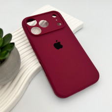 Чохол для смартфона Silicone Full Case AA Camera Protect for Apple iPhone 17 Pro 47,Plum