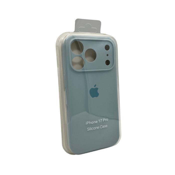 Чохол для смартфона Silicone Full Case AA Camera Protect for Apple iPhone 17 Pro 53,Sierra Blue