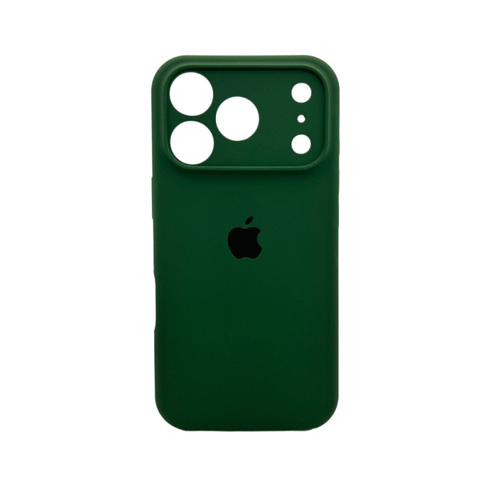 Чохол для смартфона Silicone Full Case AA Camera Protect for Apple iPhone 17 Pro Max 40,Atrovirens