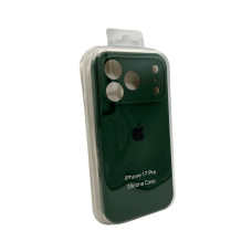 Чохол для смартфона Silicone Full Case AA Camera Protect for Apple iPhone 17 Pro Max 40,Atrovirens