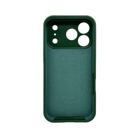 Чохол для смартфона Silicone Full Case AA Camera Protect for Apple iPhone 17 Pro Max 40,Atrovirens