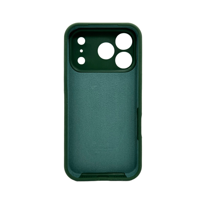 Чохол для смартфона Silicone Full Case AA Camera Protect for Apple iPhone 17 Pro Max 40,Atrovirens