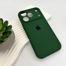 Чохол для смартфона Silicone Full Case AA Camera Protect for Apple iPhone 17 Pro Max 40,Atrovirens