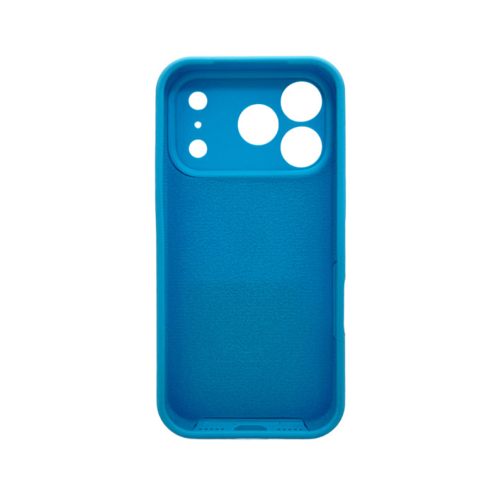 Чохол для смартфона Silicone Full Case AA Camera Protect for Apple iPhone 17 Pro Max 44,Light Blue