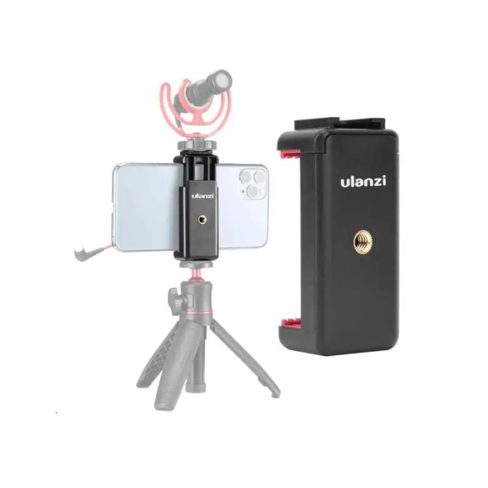 Тримач для телефону Ulanzi Vijim Straight Type Cold Shoe Phone Mount Holder Black(UV-1764 ST-07)