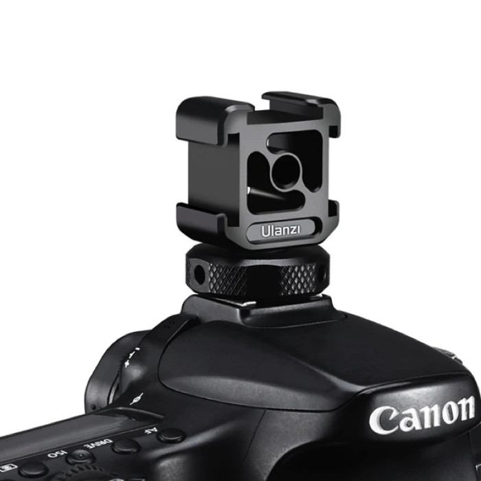 Адаптер кронштейн Ulanzi metal Triple Cold Shoe Mount (UV-2132 PT-12)