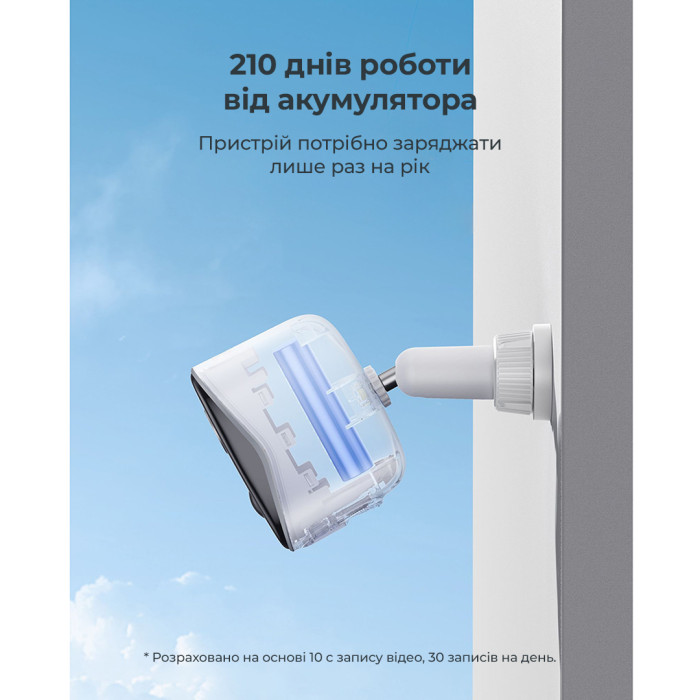 IP-камера відеоспостереження Baseus Security N1 Plus Outdoor Camera 2K 2-Cam Kit White EU