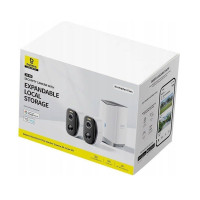 IP-камера відеоспостереження Baseus Security N1 Plus Outdoor Camera 2K 2-Cam Kit White EU