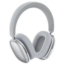 Бездротові накладні навушники ACEFAST H9 active noise cancelling wireless headset, ANC, Silver
