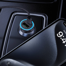Автомобільний зарядний пристрій ACEFAST B16 95W (USB-A+USB-C) dual port metal car charger