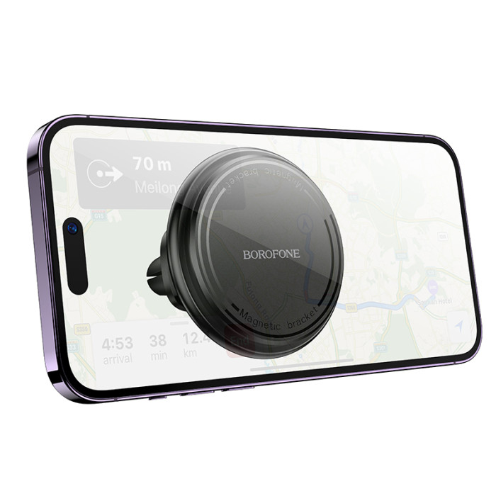 Автотримач для телефона BOROFONE BH135 Parker ring magnetic car holder(air outlet)