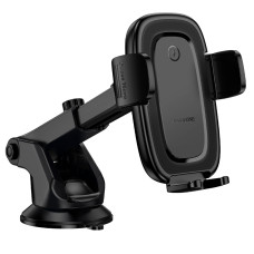 Автотримач для телефона з БЗП BOROFONE BH223 Follower push-type wireless fast charging car holder(center console)