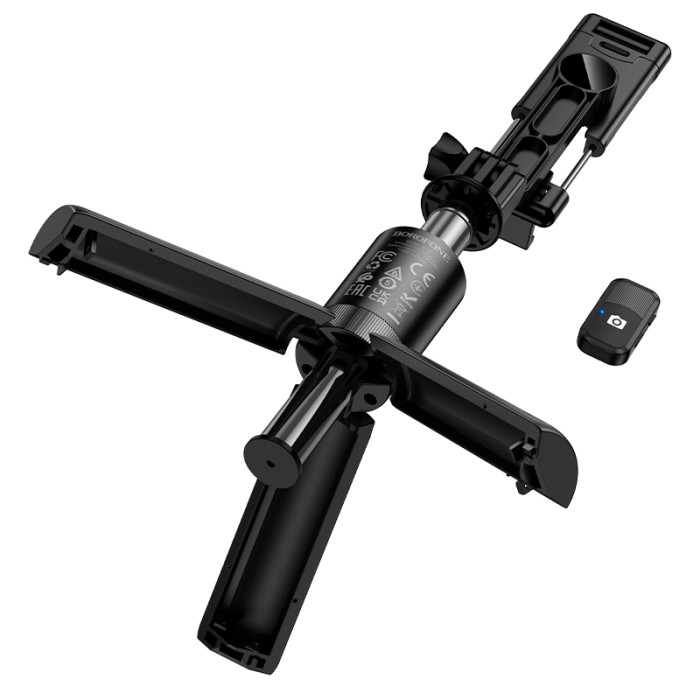 Селфі-трипод BOROFONE BY14 Graceful mini live broadcast holder Black