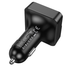 АЗП з FM-модулятором BOROFONE BC60 Hero 35W(1A1C) car BT FM transmitter Black
